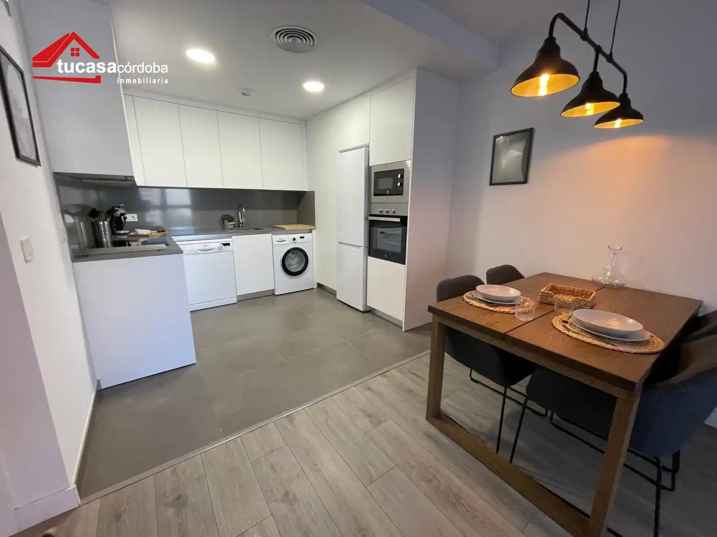 Cocina de Apartamento en venta en Córdoba con Aire acondicionado, Calefacción y Parquet