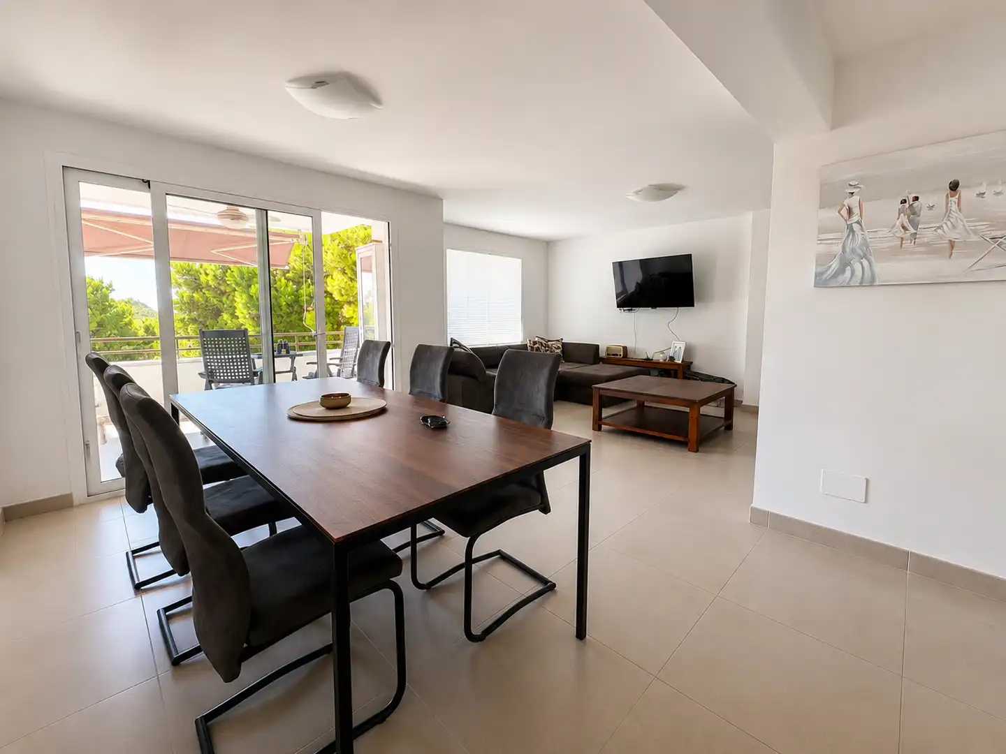 Dining room of Detached homes for rent in Calvià  with Air Conditioner, Terrace and Furnished