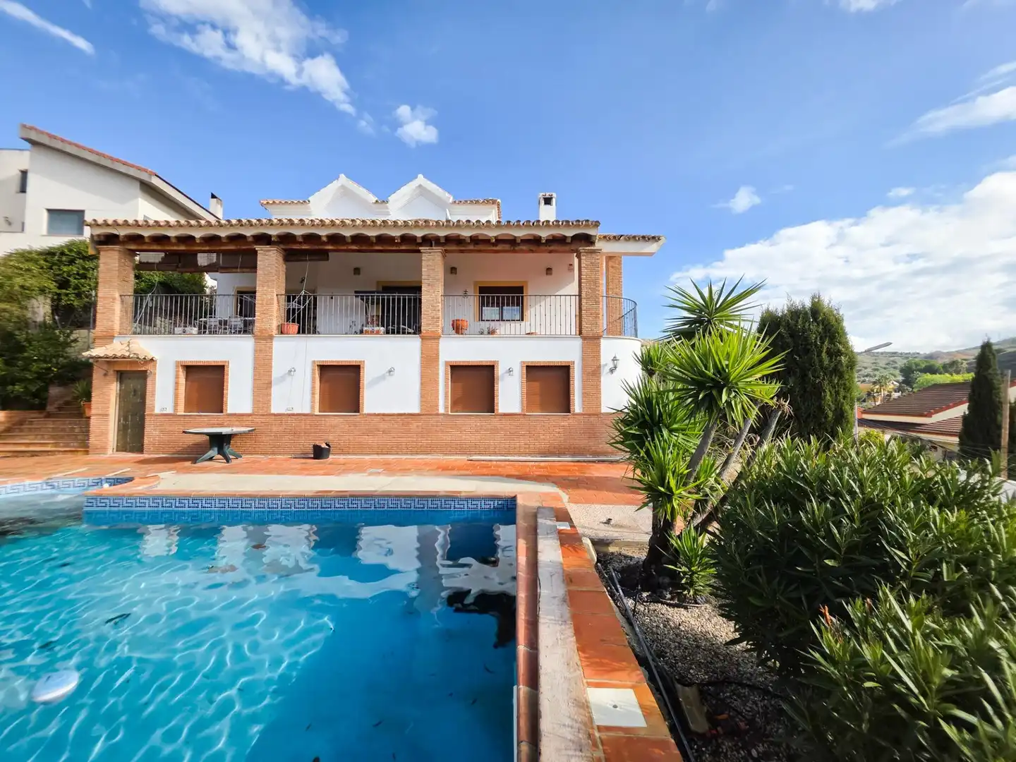 Exterior view of Houses for sale in  Jaén Capital  with Air Conditioner, Heating and Private garden