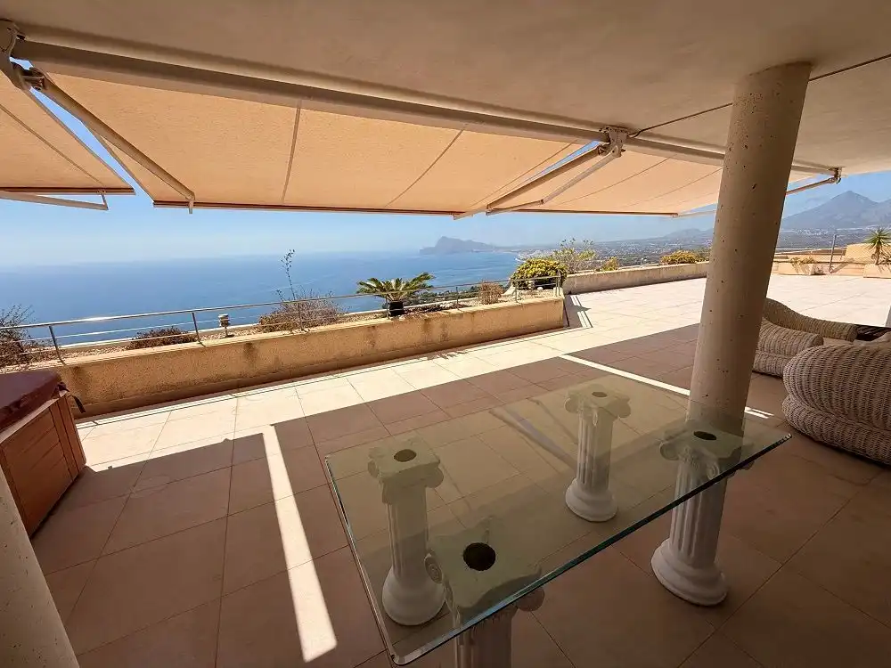 Terraza de Ático de alquiler en Altea con Aire acondicionado, Calefacción y Terraza