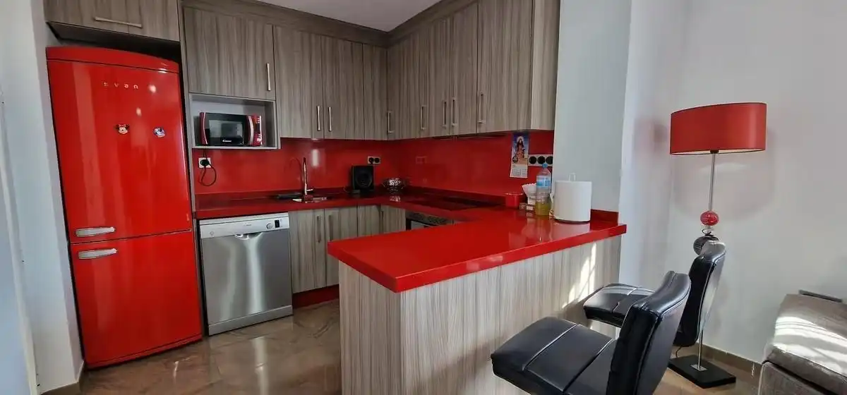 Cuina de Casa adosada en venda en Totana amb Aire condicionat, Moblat i Balcó