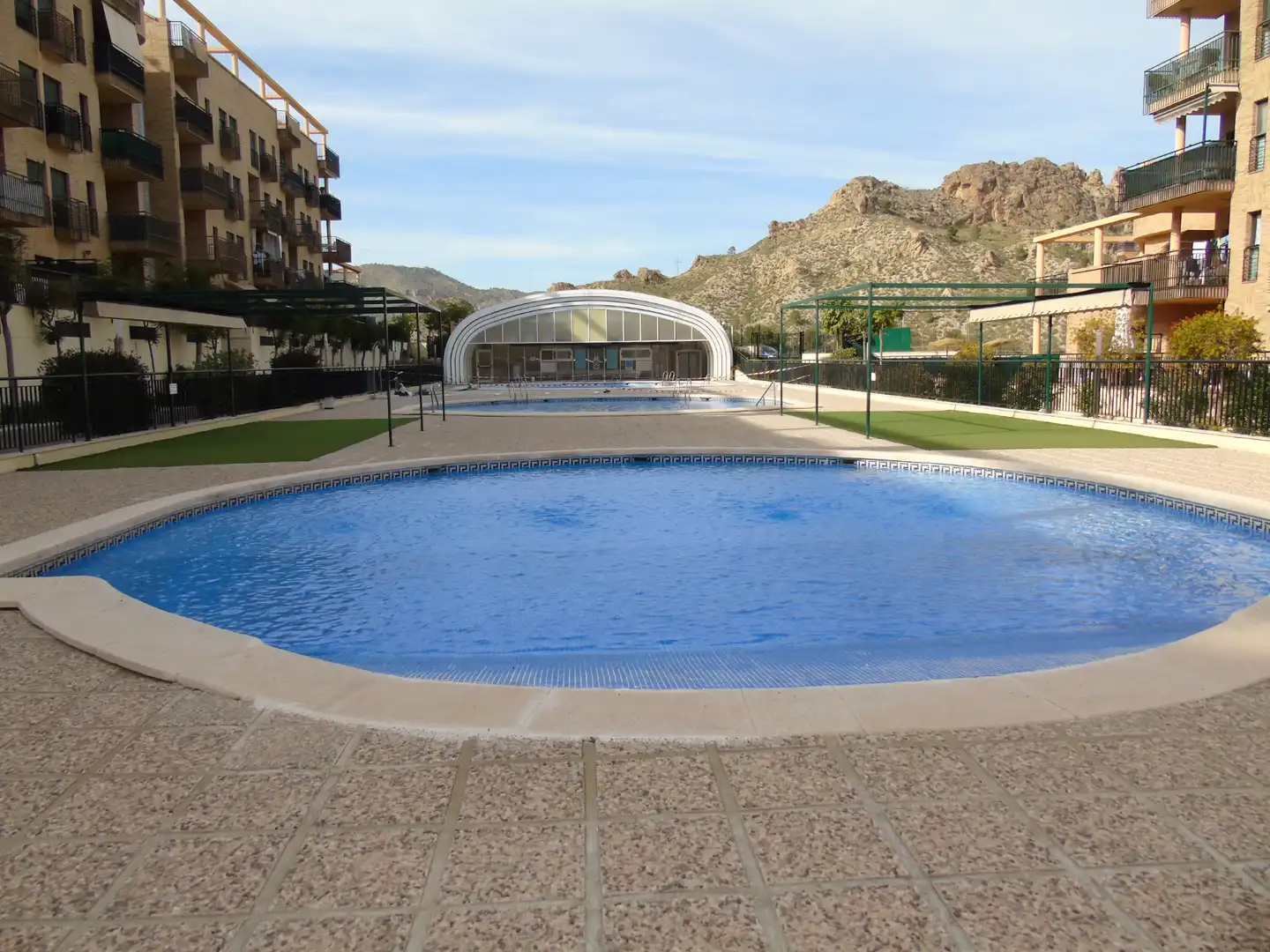 Piscina de Apartament en venda en Villanueva del Río Segura amb Aire condicionat, Calefacció i Jardí privat