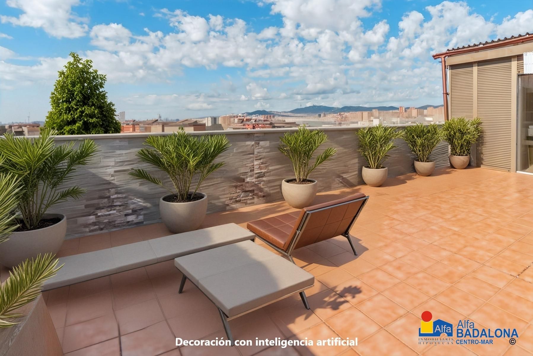 Terrace of Attic for sale in Badalona  with Terrace