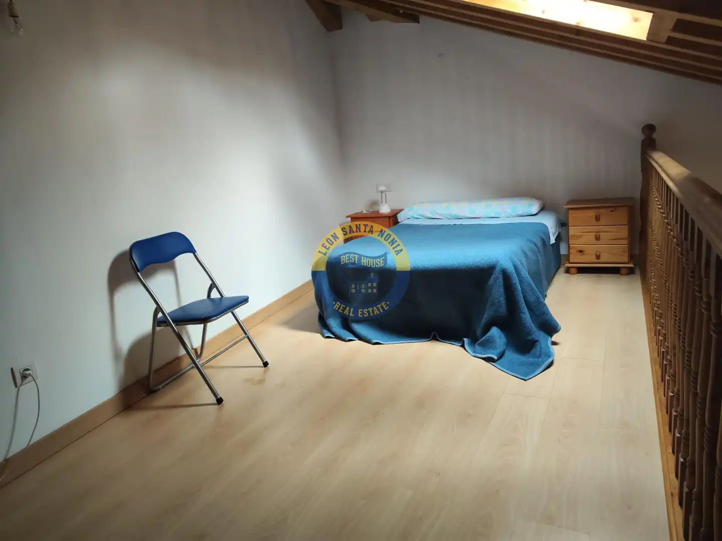 Bedroom of Houses for sale in Villaquilambre  with Heating, Private garden and Terrace