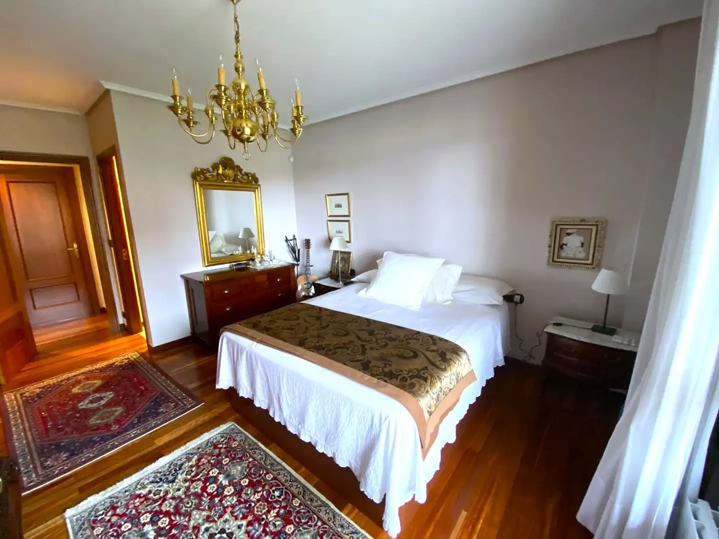 Bedroom of Flat for sale in Castro-Urdiales  with Heating, Private garden and Parquet flooring