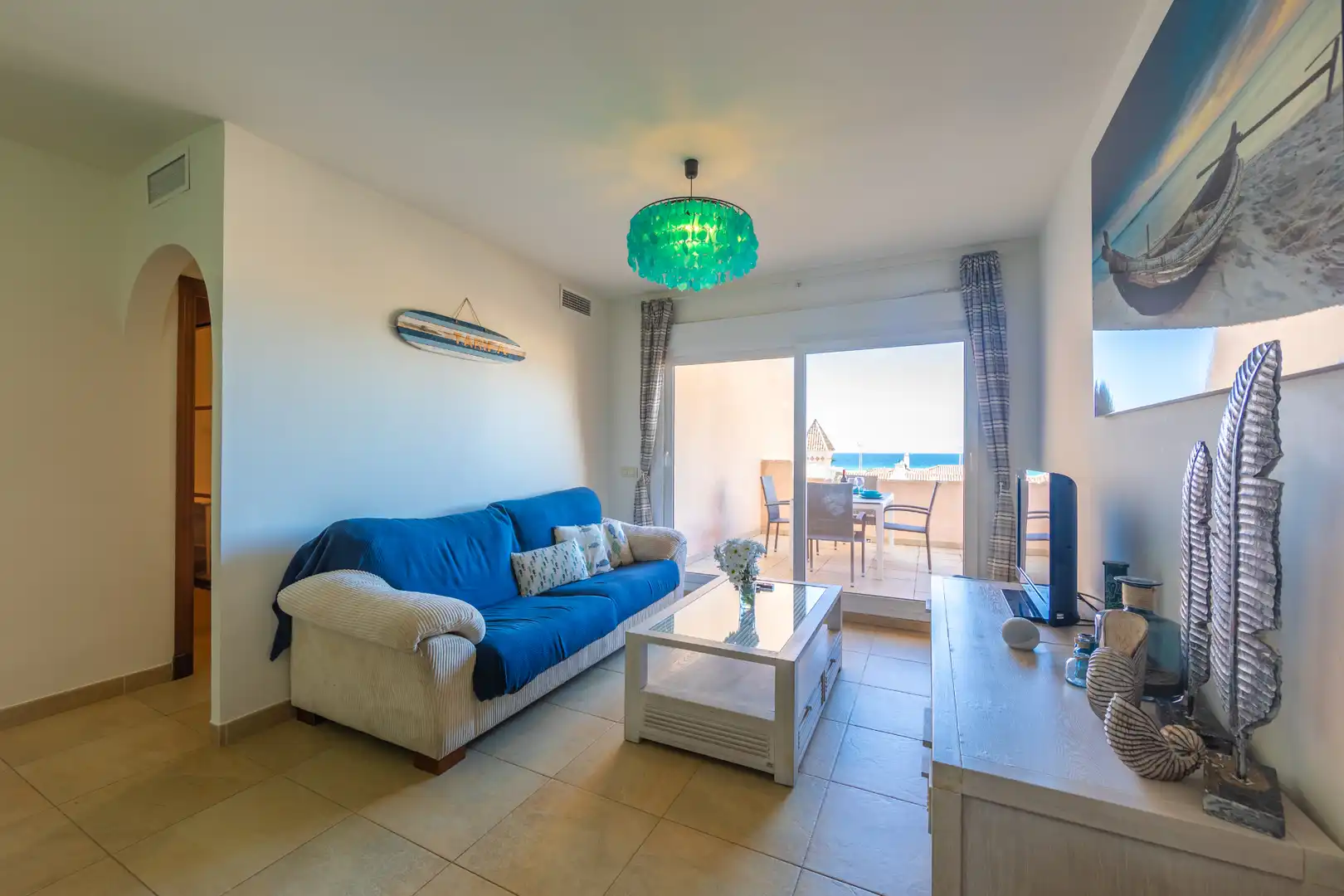 Sala de estar de Apartamento en venta en Tarifa con Aire acondicionado, Calefacción y Terraza