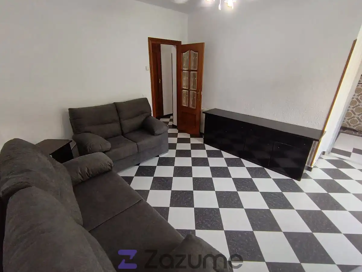 Wohnzimmer von Wohnung zur Miete in Toledo mit Heizung, Terrasse und Möbliert