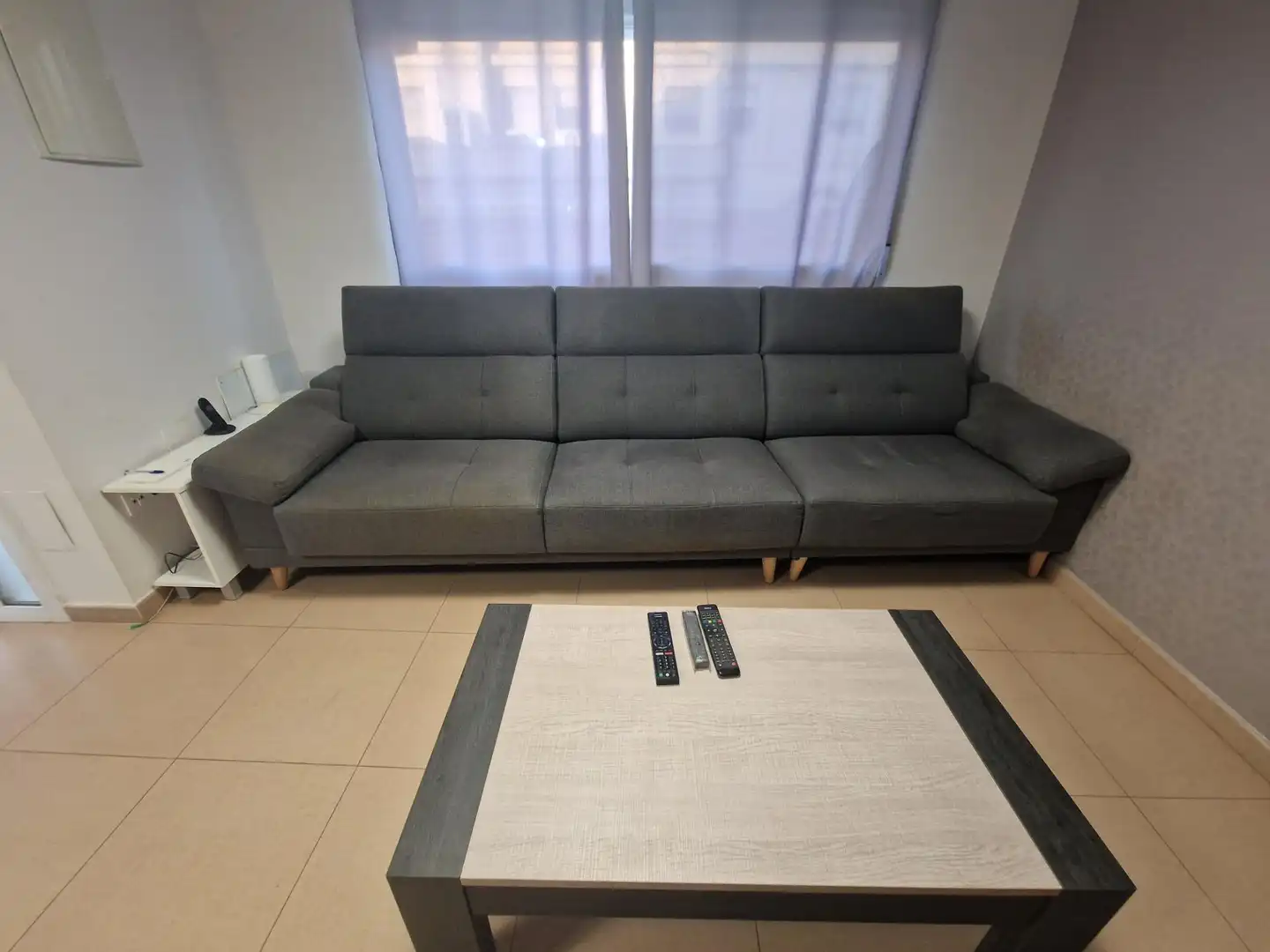 Sala de estar de Casa adosada en venta en Águilas con Aire acondicionado, Jardín privado y Terraza