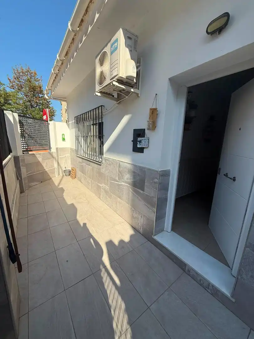 Exterior view of Detached homes for sale in Málaga  with Air Conditioner, Private garden and Terrace