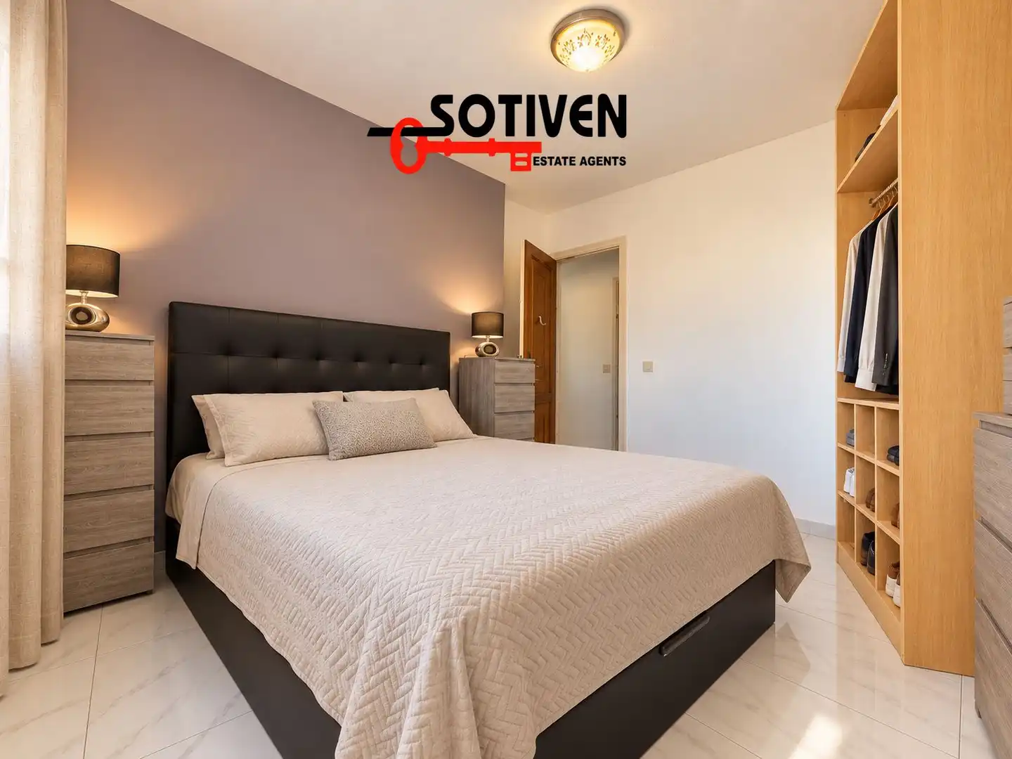 Schlafzimmer von Wohnungen zum Verkauf in Adeje mit Heizung und Balkon
