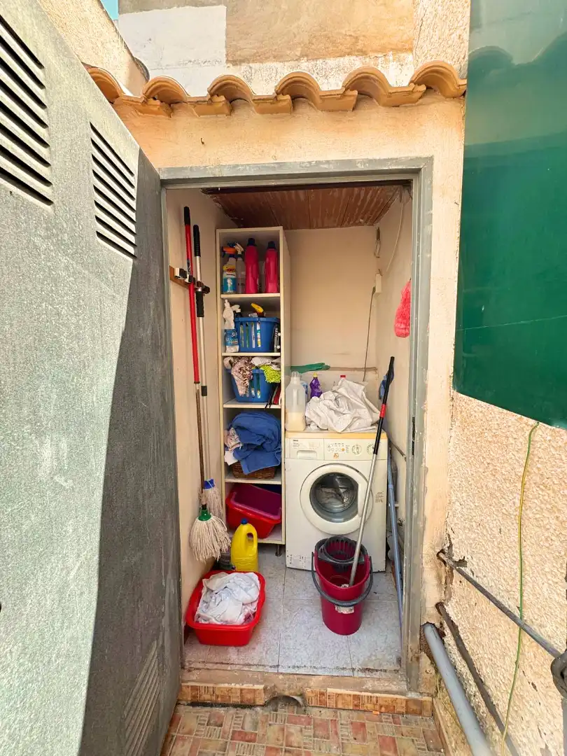 Terrassa de Casa adosada en venda en San Pedro del Pinatar amb Aire condicionat, Calefacció i Jardí privat