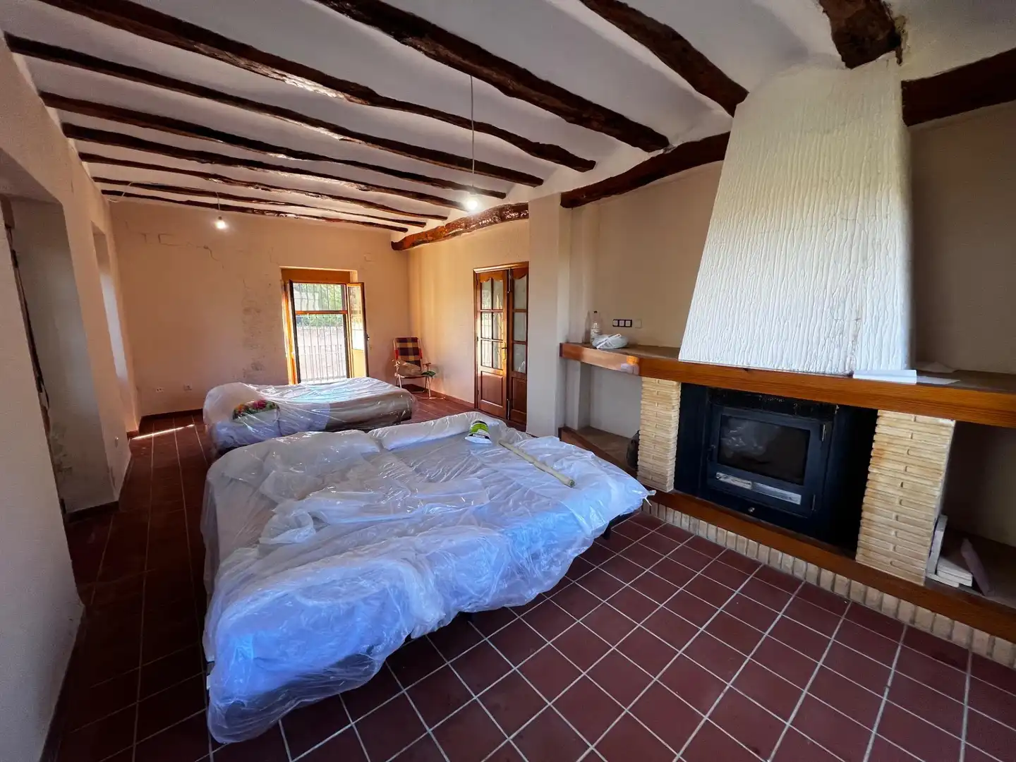 Habitación de Finca rústica en venta en Bocairent con Jardín privado, Terraza y Trastero