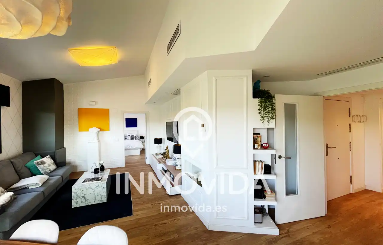 Sala d'estar de Àtic en venda en Paiporta amb Aire condicionat, Terrassa i Traster