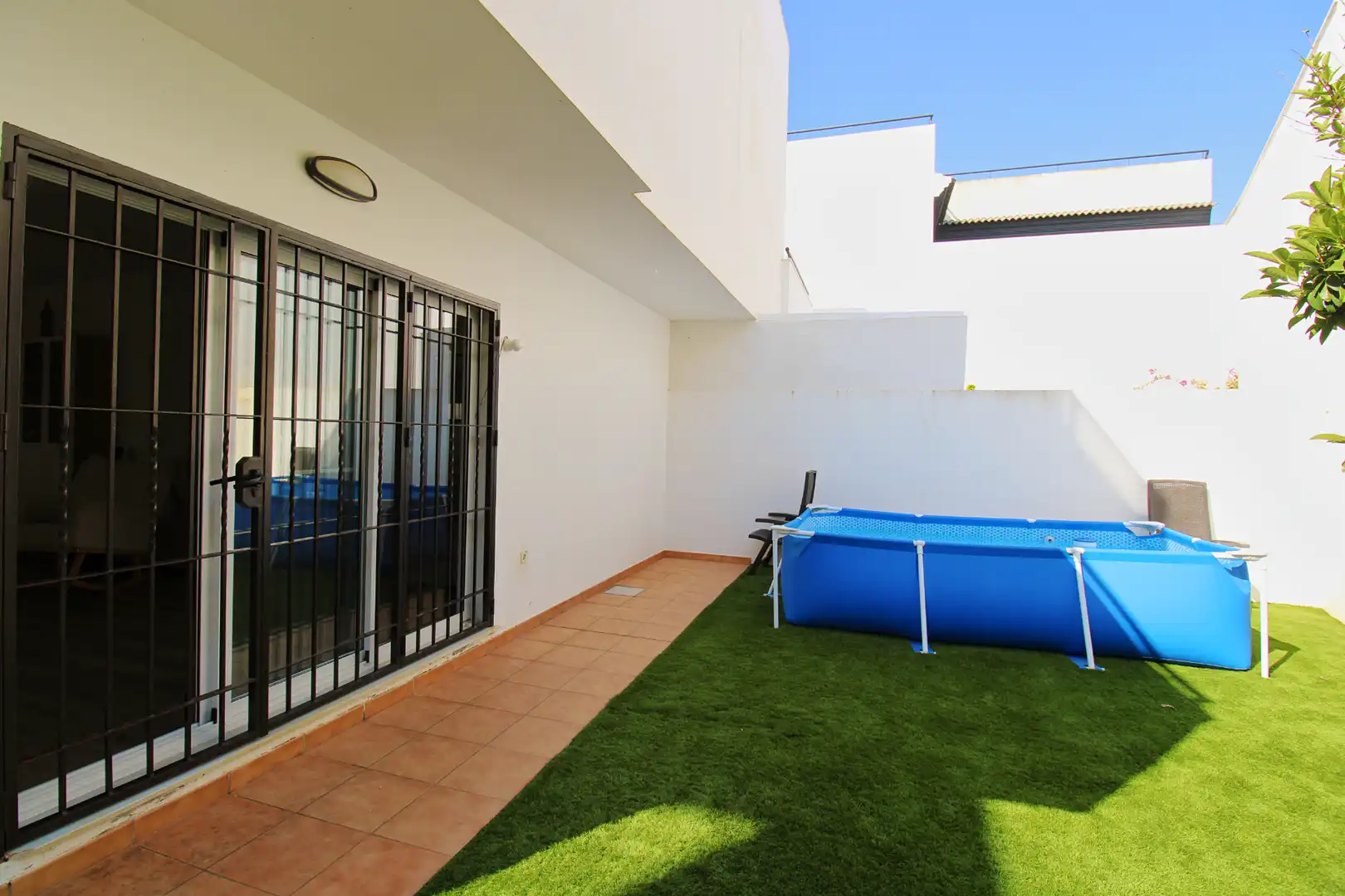 Terraza de Casa adosada en venta en Alhaurín de la Torre con Aire acondicionado, Jardín privado y Terraza