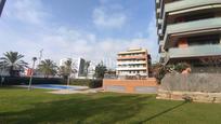 Exterior view of Flat for sale in Badalona  with Air Conditioner, Terrace and Swimming Pool