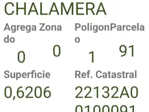 Terreno en venta en Chalamera