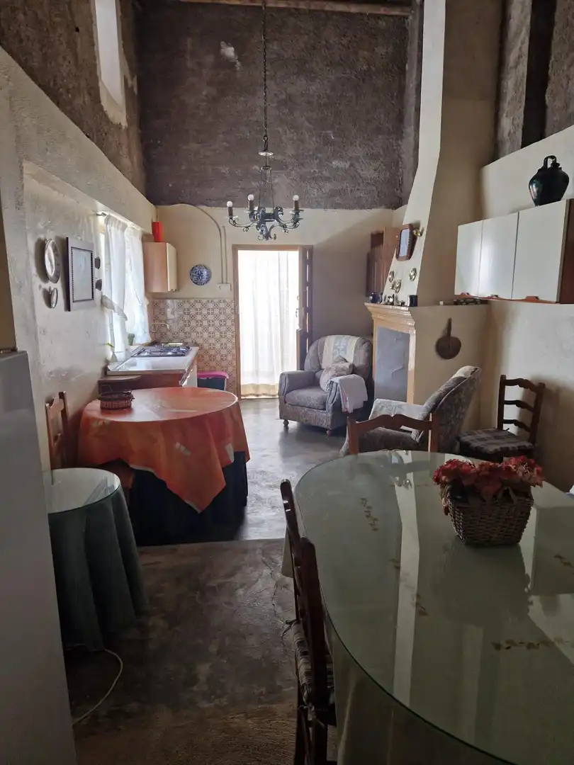 Cuina de Casa adosada en venda en Jayena amb Traster, Moblat i Balcó