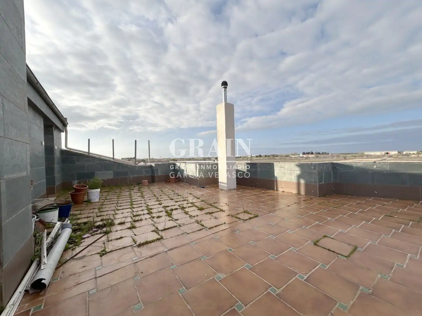 Jardí de Àtic en venda en La Gineta amb Aire condicionat, Calefacció i Terrassa