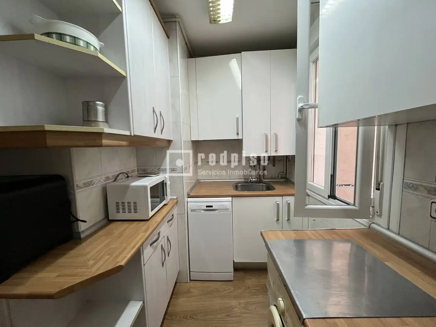 Küche von Wohnung zur Miete in Madrid mit Heizung und Möbliert
