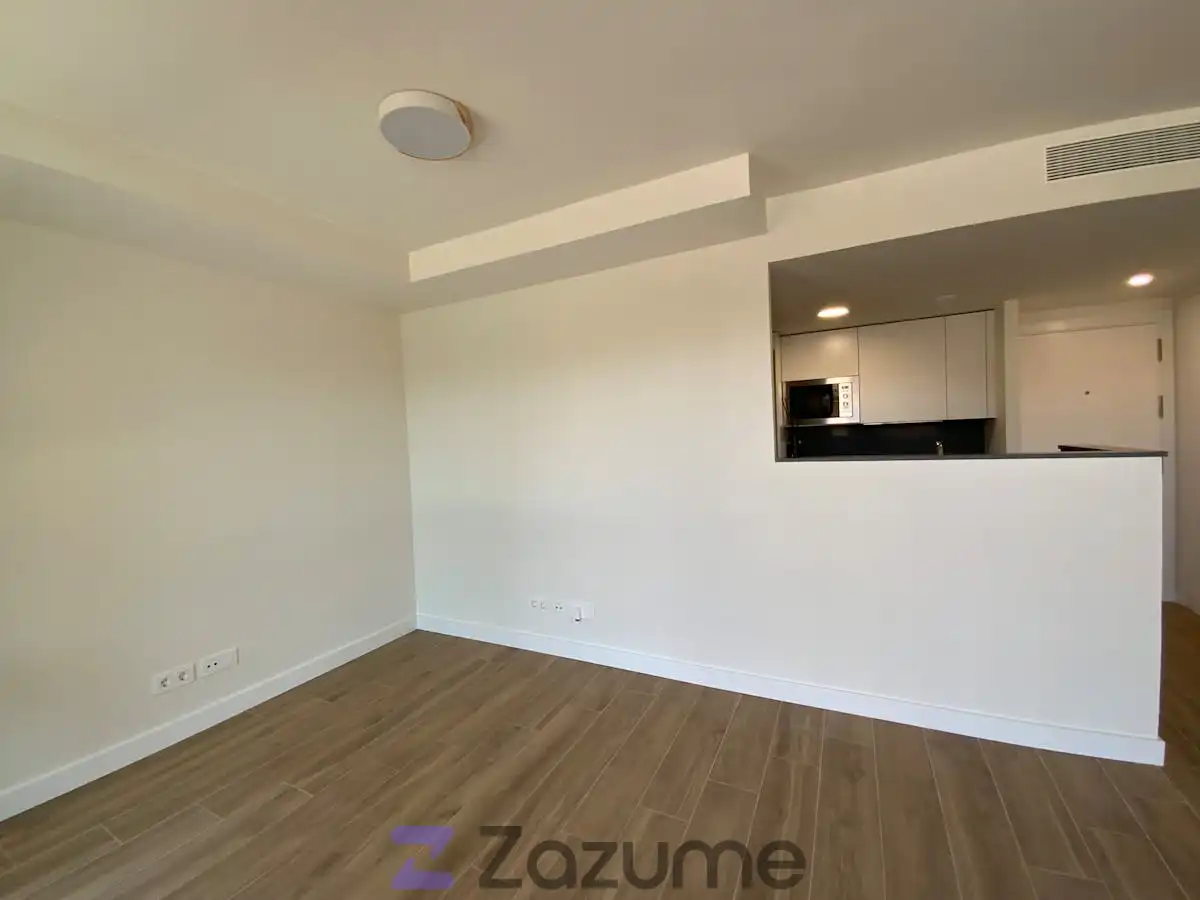 Living room of Flat for rent in Valencia  with Air Conditioner, Heating and Private garden