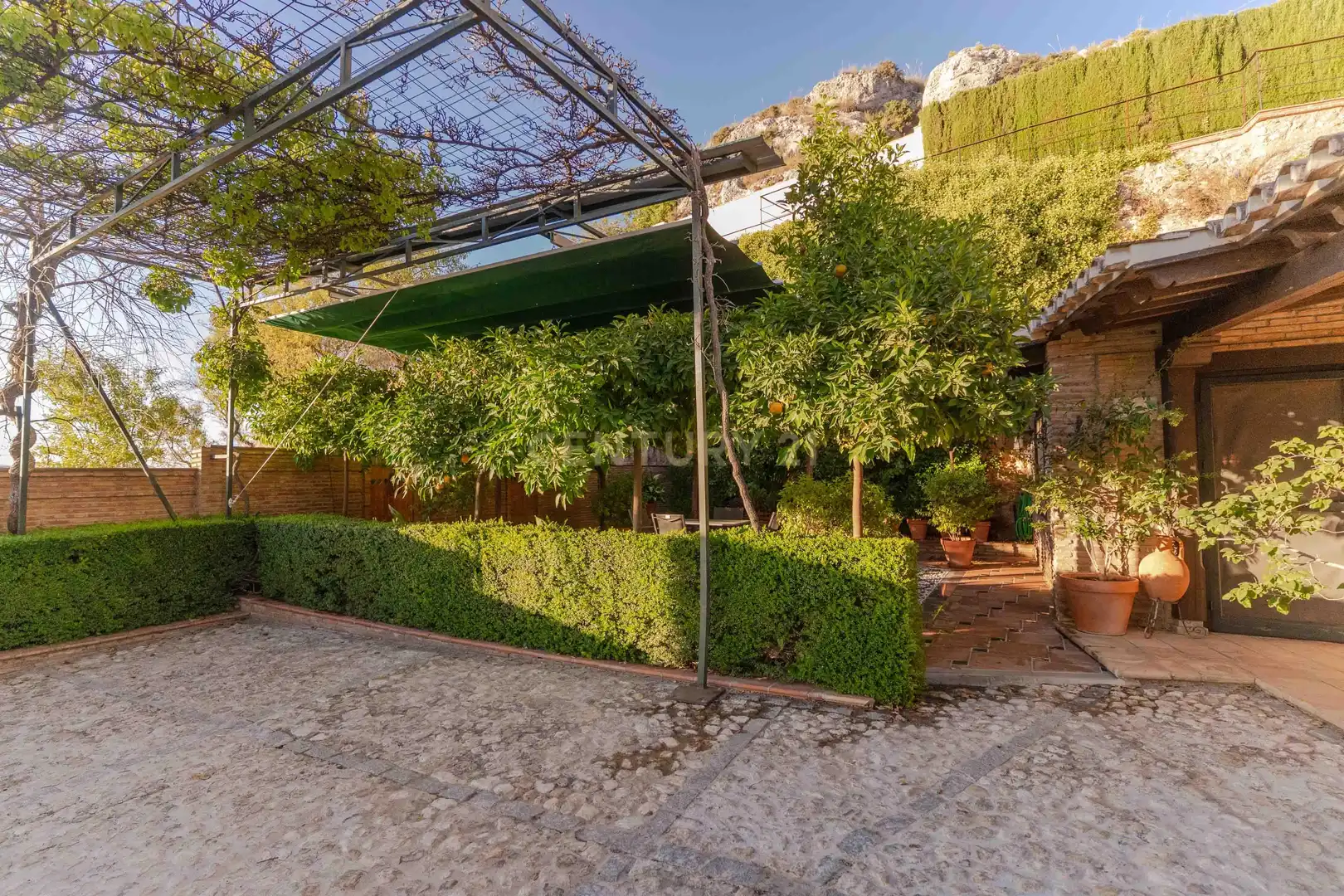 Vista exterior de Casa o chalet en venta en Nívar con Jardín privado, Trastero y Piscina