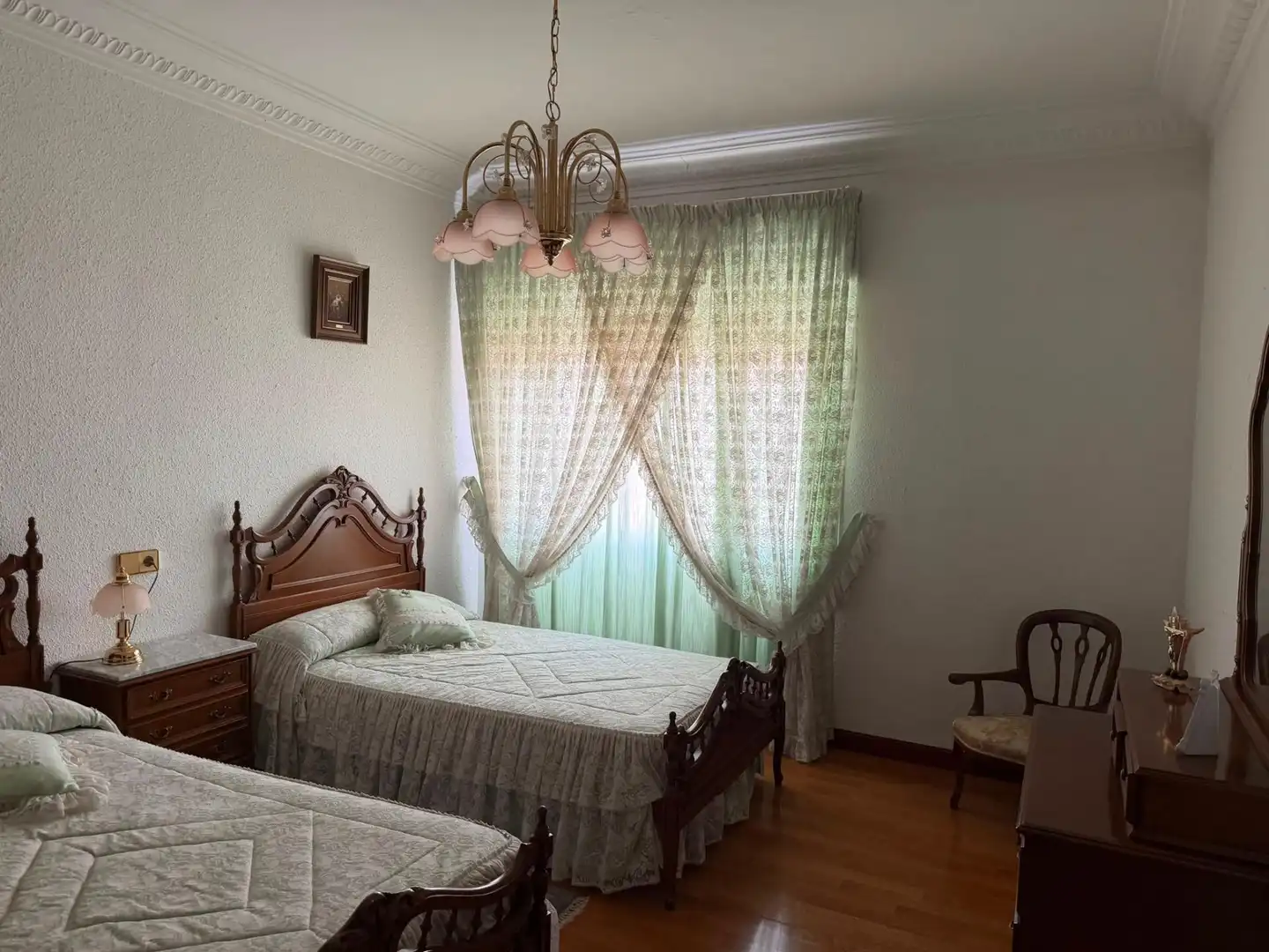 Bedroom of Flat for sale in Arnedo  with Heating, Parquet flooring and Terrace