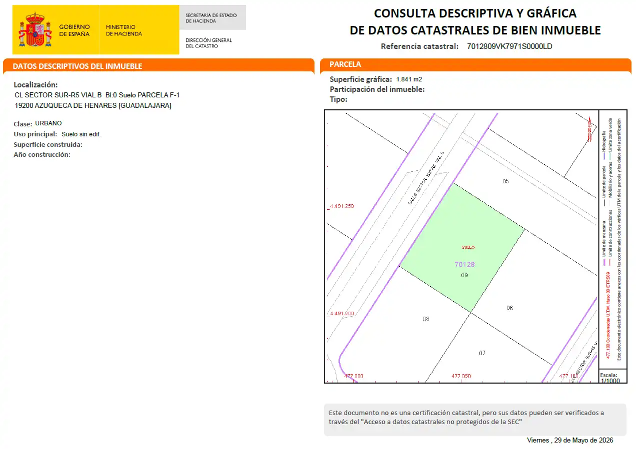 Residencial en venta en Azuqueca de Henares