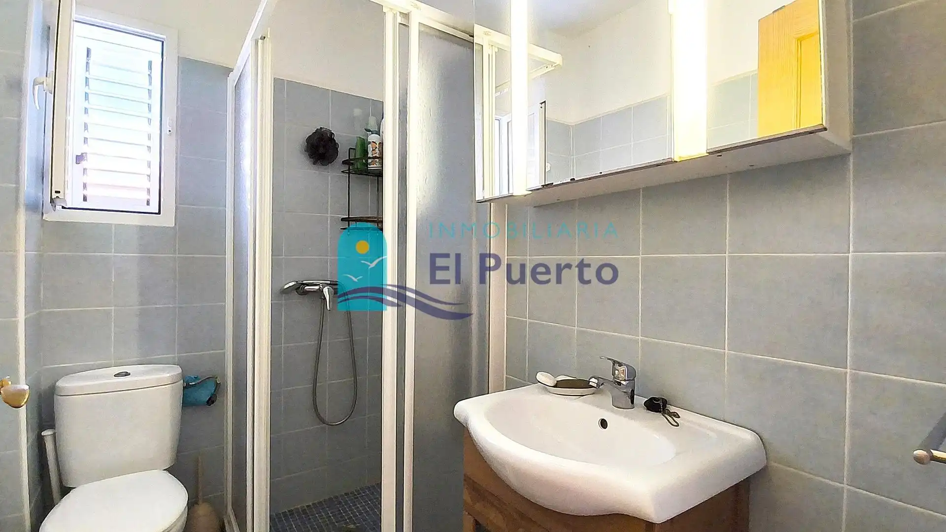 Badezimmer von Erdgeschoss zum Verkauf in Mazarrón mit Abstellraum und Möbliert