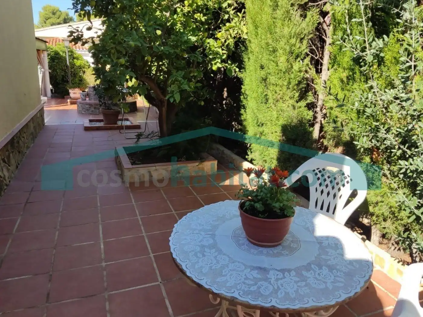 Terraza de Casa o chalet de alquiler en Náquera con Aire acondicionado, Jardín privado y Terraza