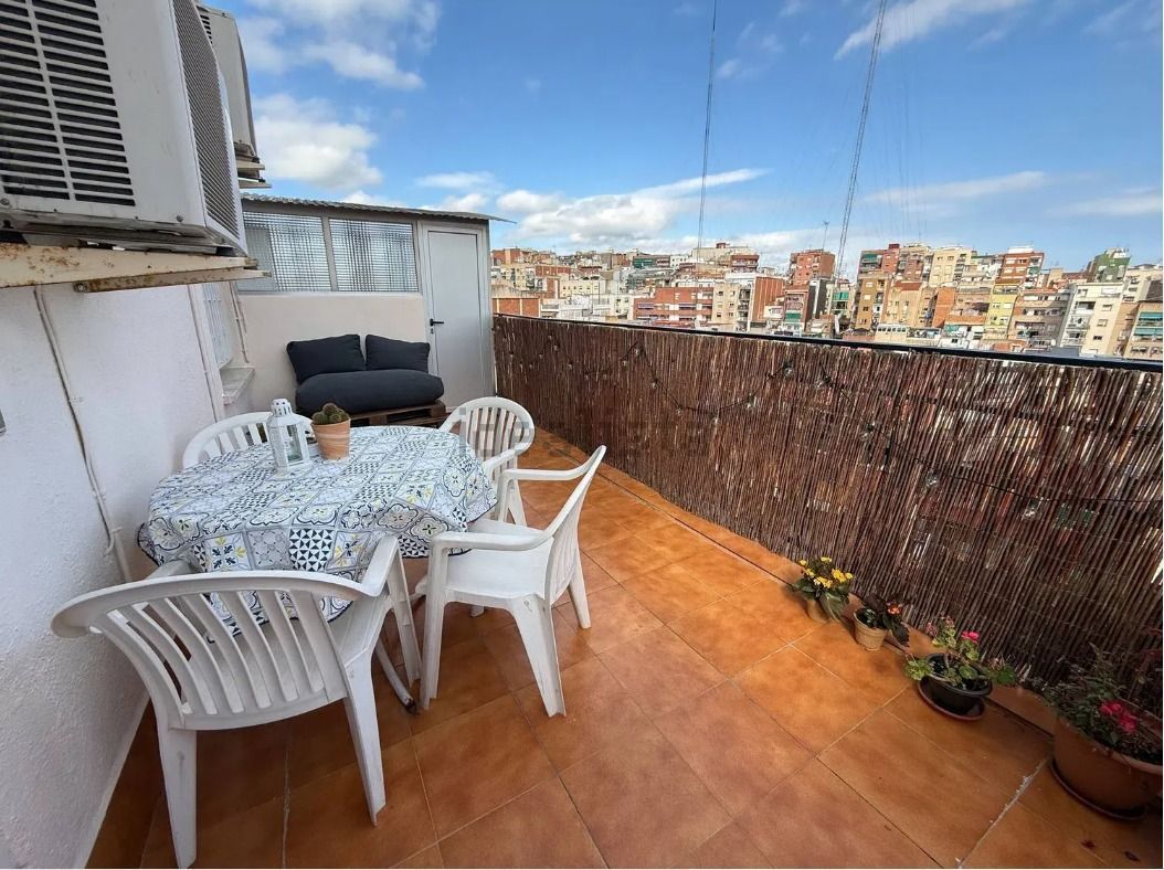 Terrace of Flat for sale in Badalona  with Air Conditioner, Heating and Terrace