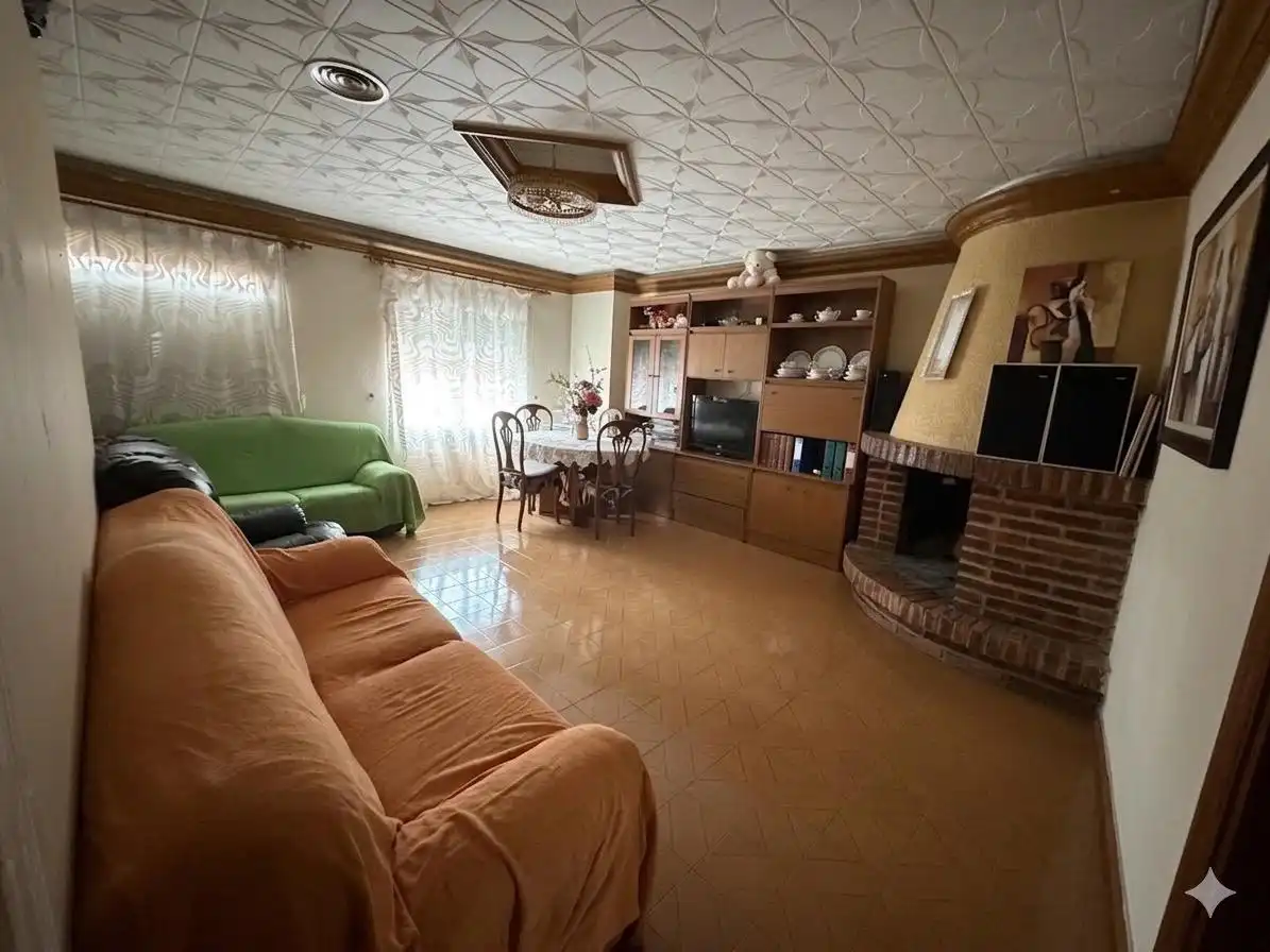 Sala de estar de Piso en venta en Totana con Terraza, Amueblado y Balcón