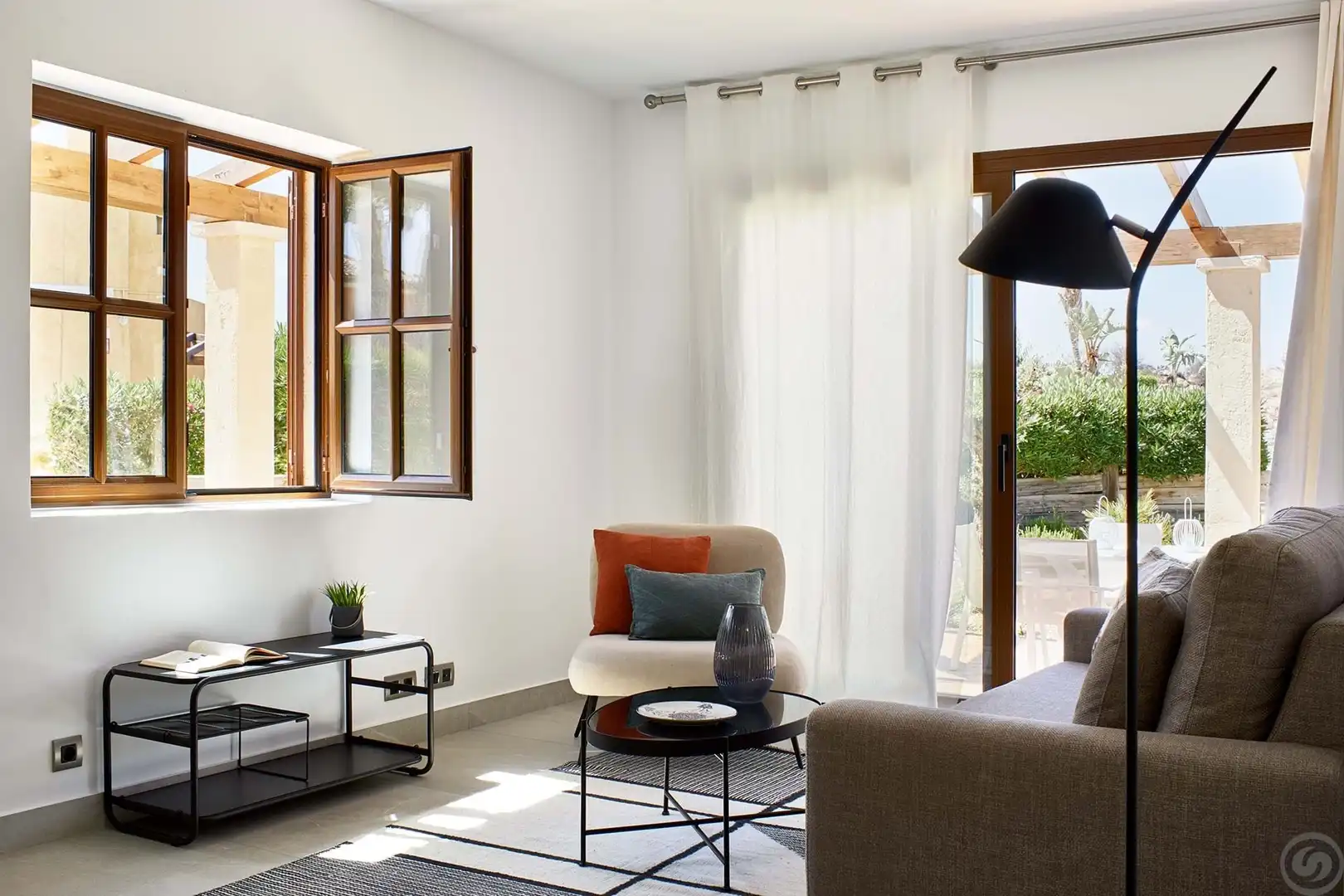 Sala de estar de Casa o chalet en venta en Cuevas del Almanzora con Aire acondicionado, Jardín privado y Terraza