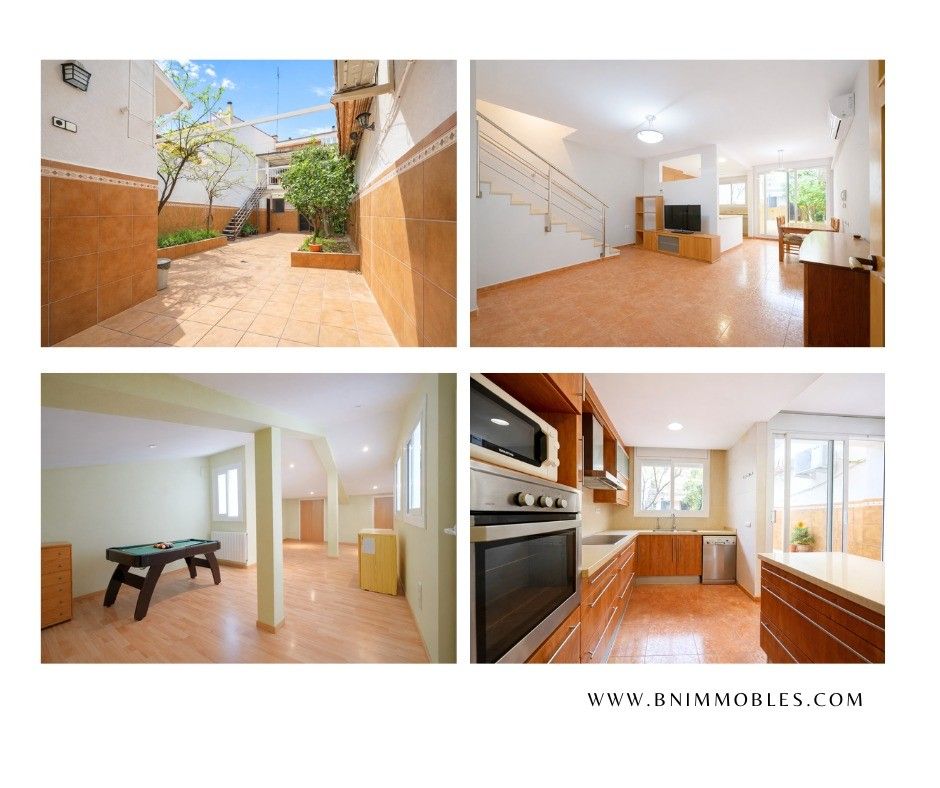 Exterior view of Houses for sale in Terrassa  with Air Conditioner, Heating and Terrace