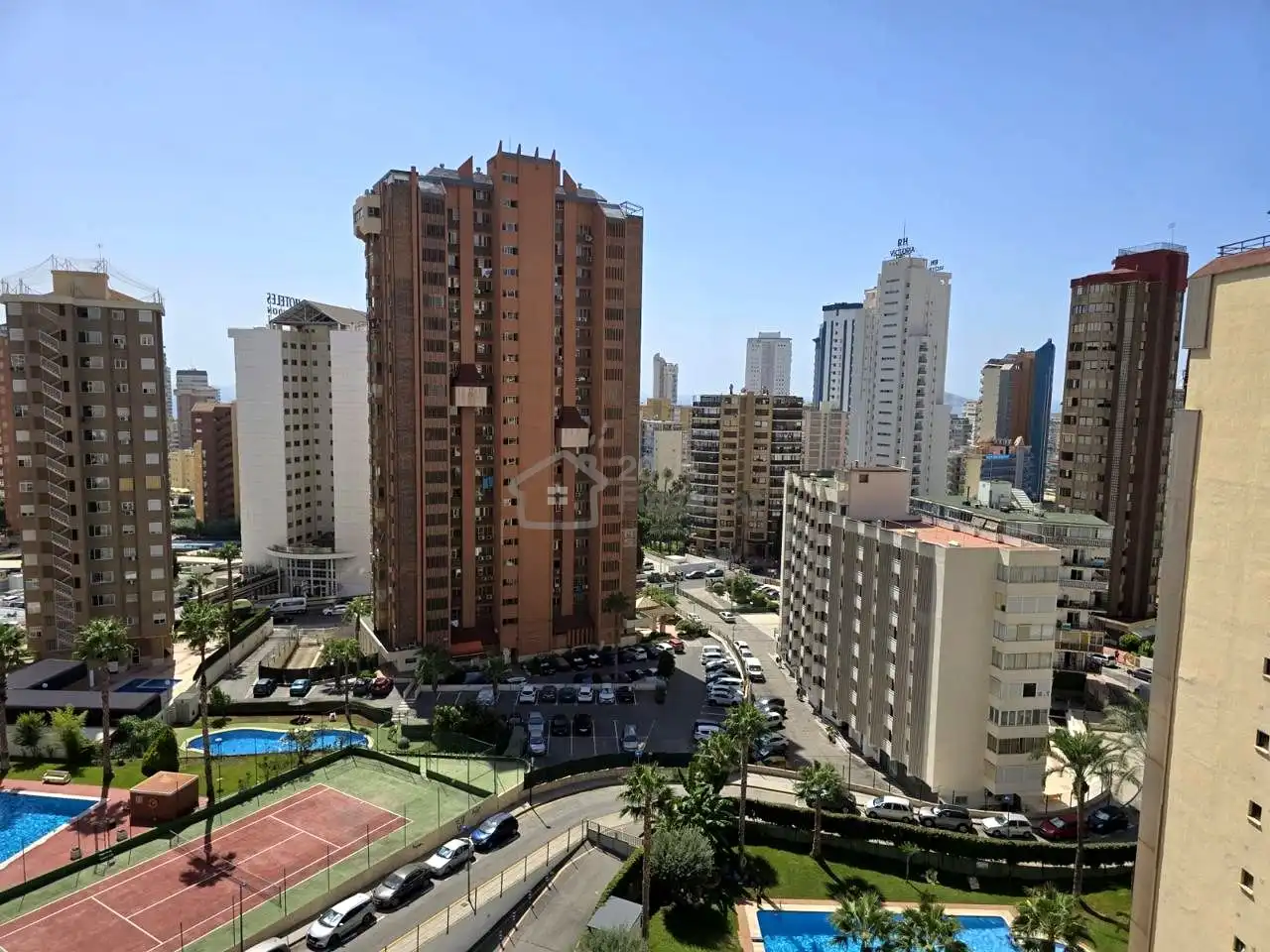 Vista exterior de Pis en venda en Benidorm amb Aire condicionat, Terrassa i Moblat