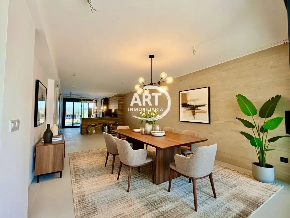 Dining room of Detached homes for sale in Benissanó  with Air Conditioner, Heating and Private garden
