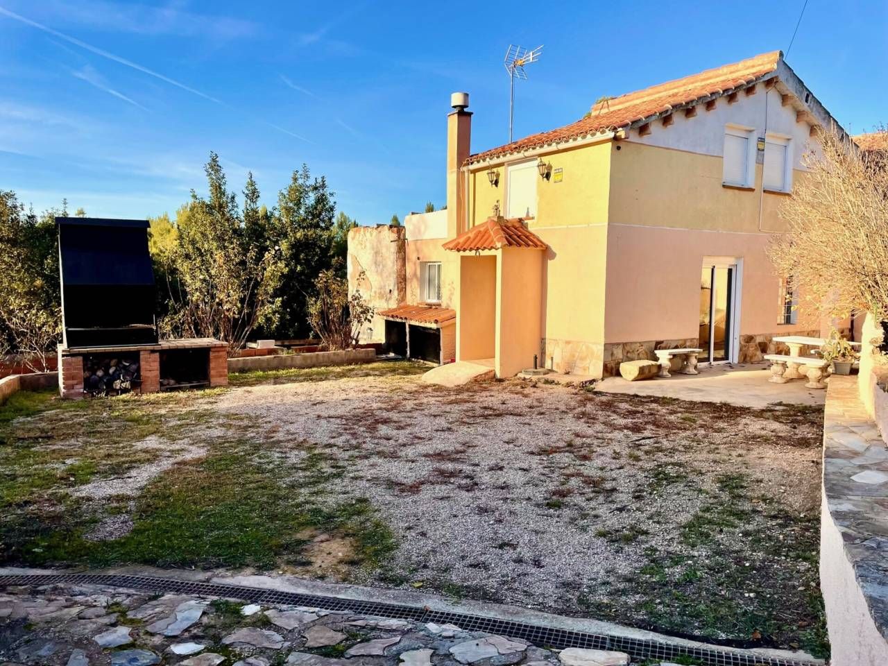 Vista exterior de Casa o xalet en venda en Sant Salvador de Guardiola amb Jardí privat i Parquet