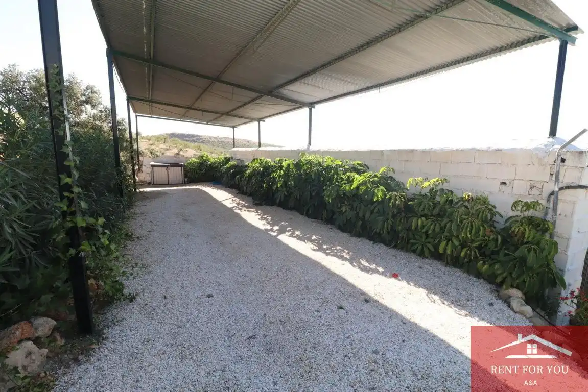 Terrassa de Casa o xalet de lloguer en Alozaina amb Aire condicionat, Jardí privat i Piscina