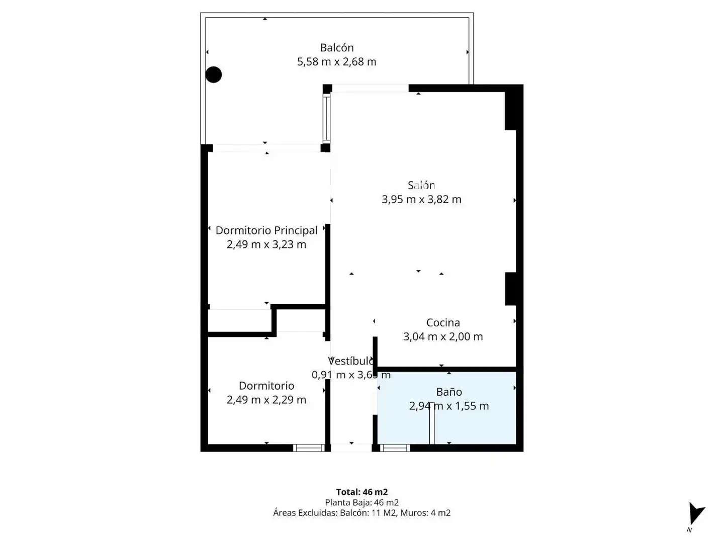 Appartement avec piscine à vendre à Cap Blanc, imagen 30