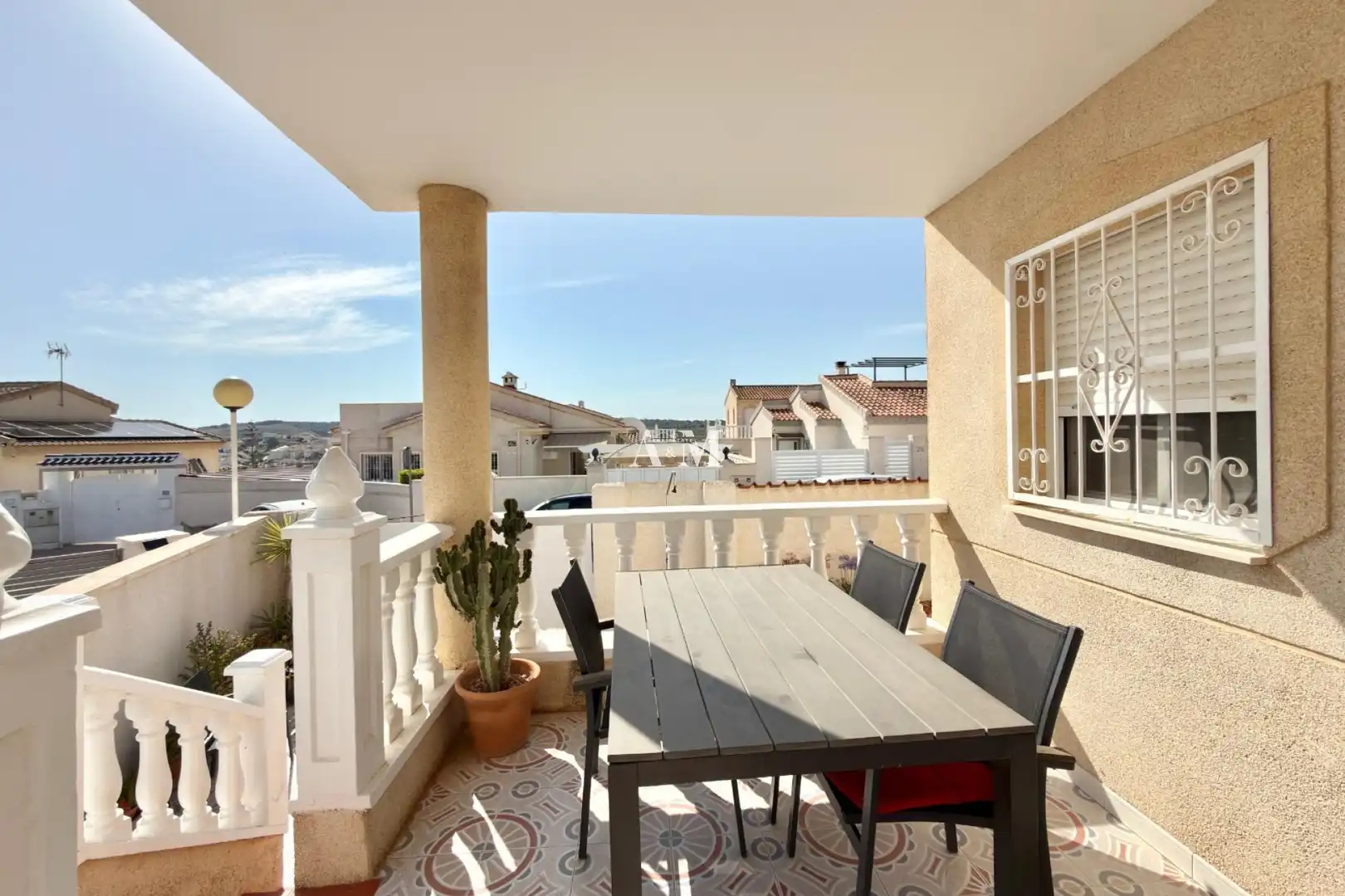 Terrace of Detached homes for rent in Rojales  with Air Conditioner, Heating and Private garden