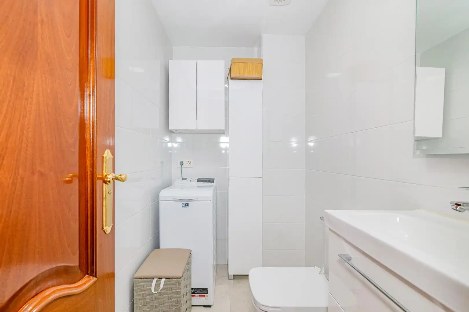 Baño de Casa adosada en venta en Armilla con Aire acondicionado, Calefacción y Jardín privado