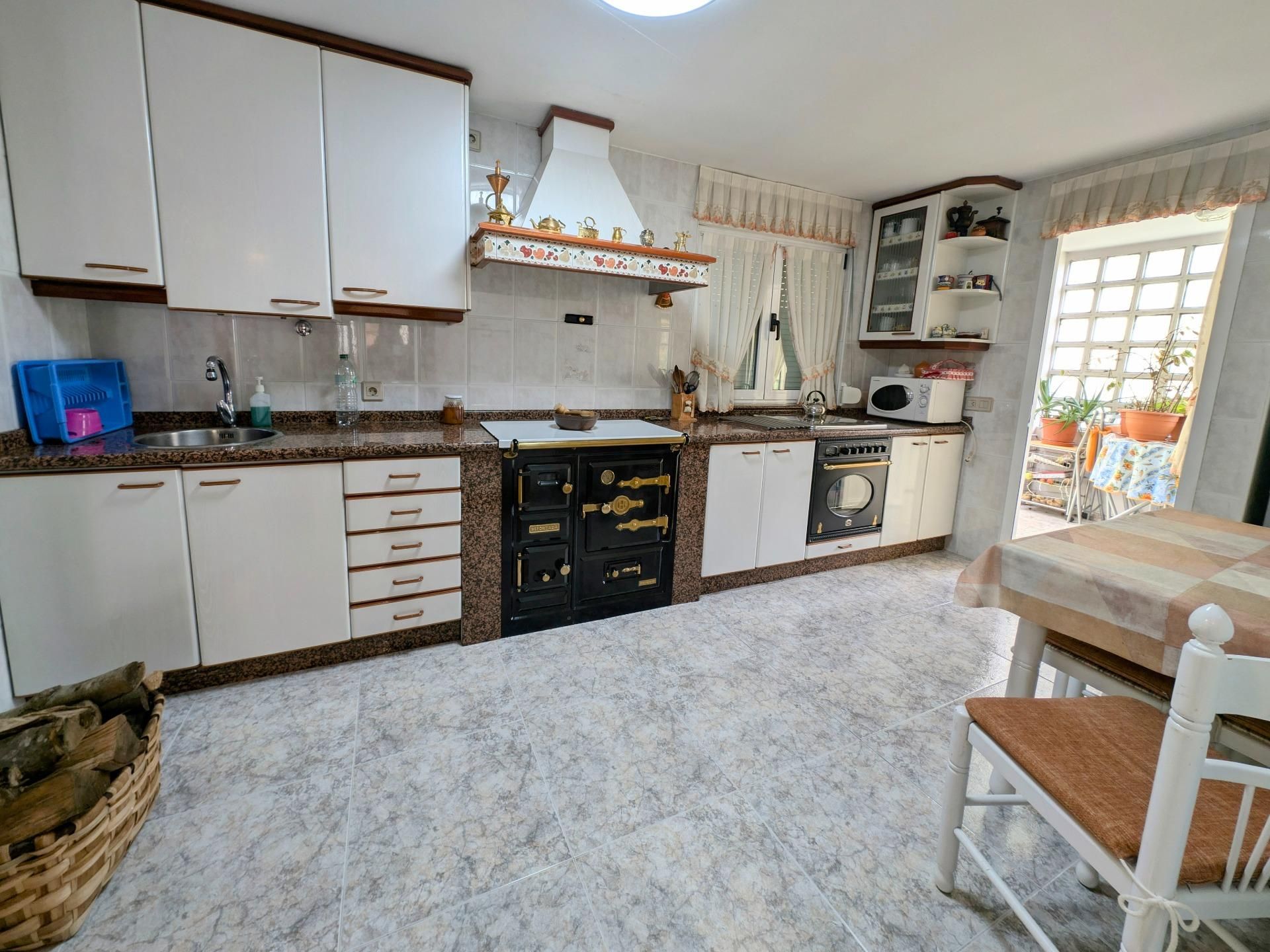 Kitchen of Duplex for sale in Aller  with Heating, Terrace and Balcony