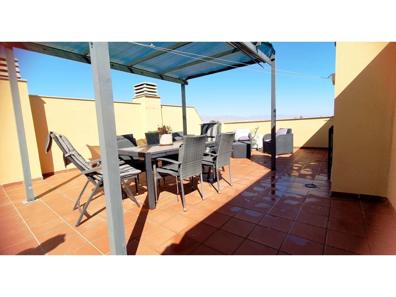 Terrace of Attic for sale in Roquetas de Mar  with Air Conditioner, Heating and Terrace