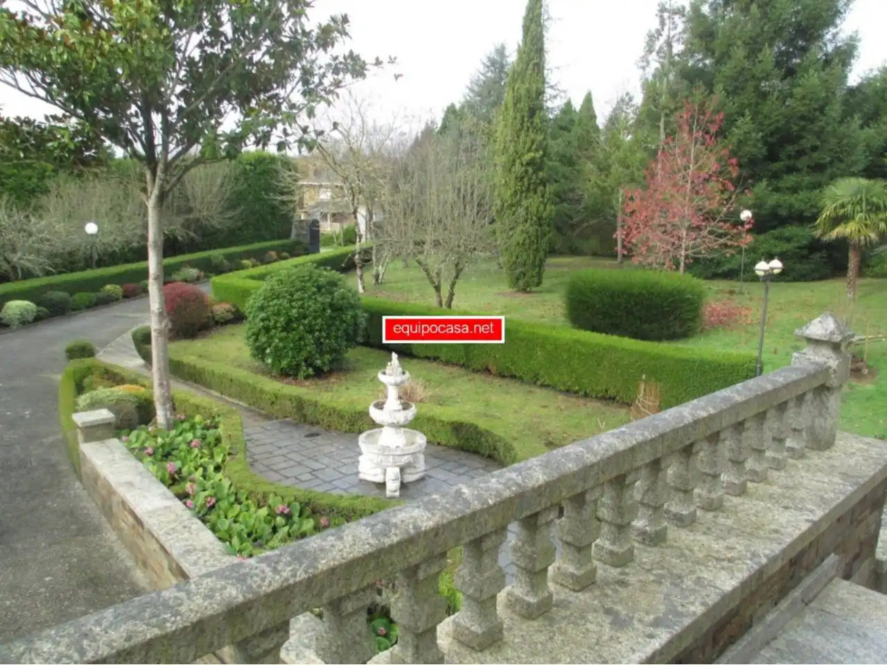 Jardí de Casa o xalet en venda en Lugo amb Calefacció, Jardí privat i Parquet