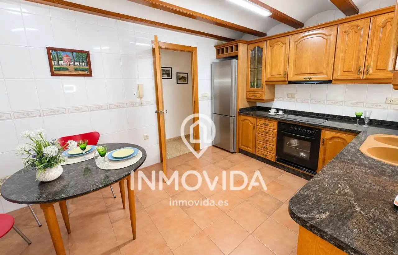 Cocina de Piso en venta en Xàtiva con Aire acondicionado, Amueblado y Balcón
