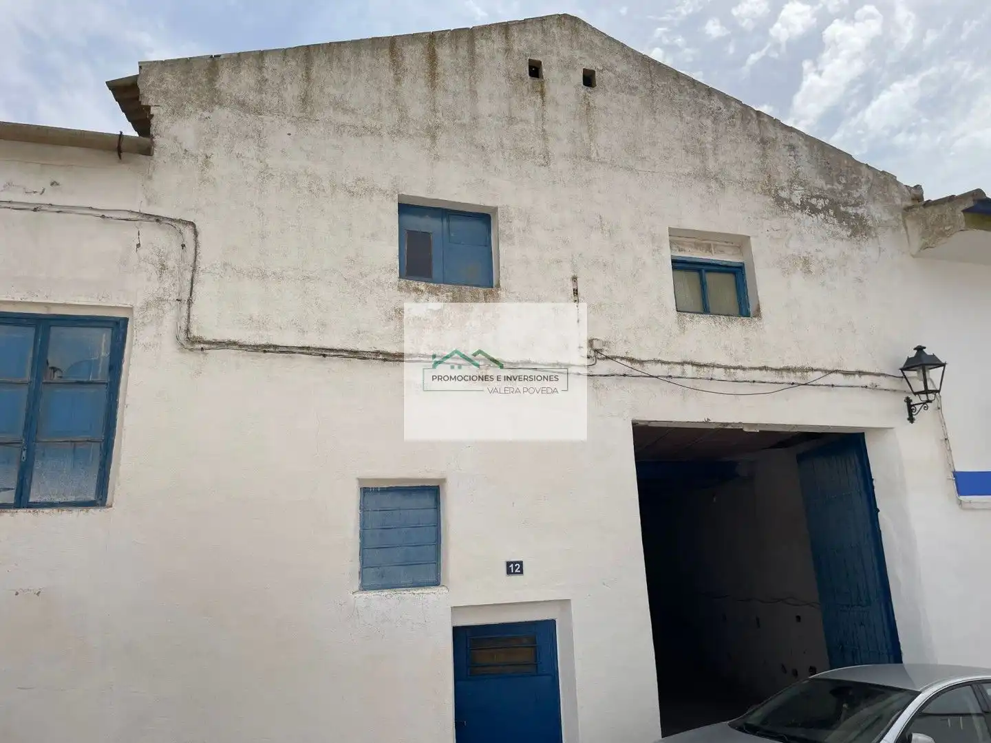 Vista exterior de Nave industrial en venta en Villanueva de la Jara
