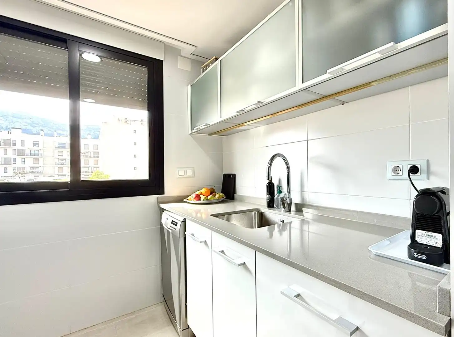 Cocina de Apartamento en venta en Dénia con Aire acondicionado, Calefacción y Terraza