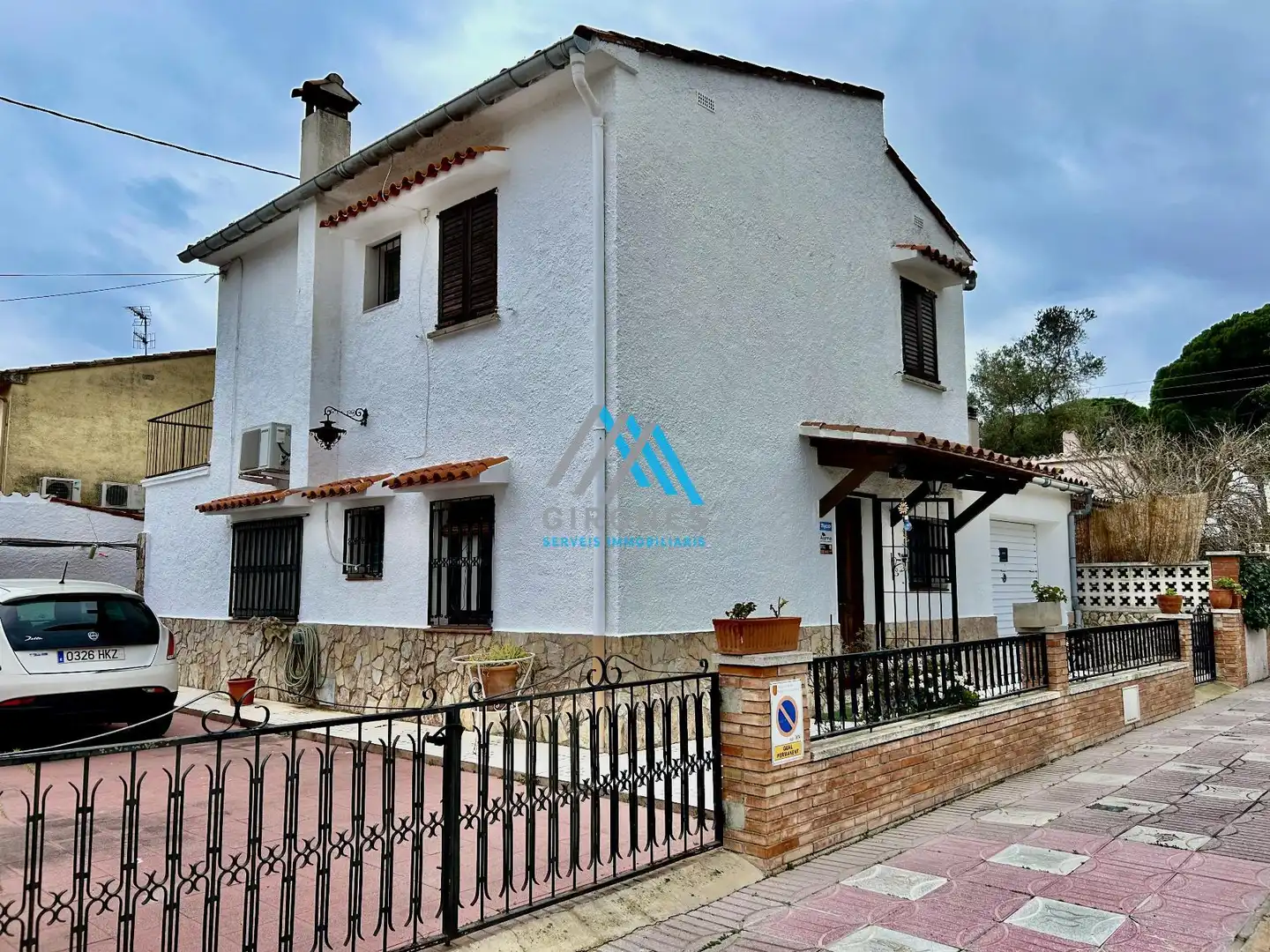 Vista exterior de Casa adosada en venta en Santa Cristina d'Aro con Aire acondicionado y Calefacción