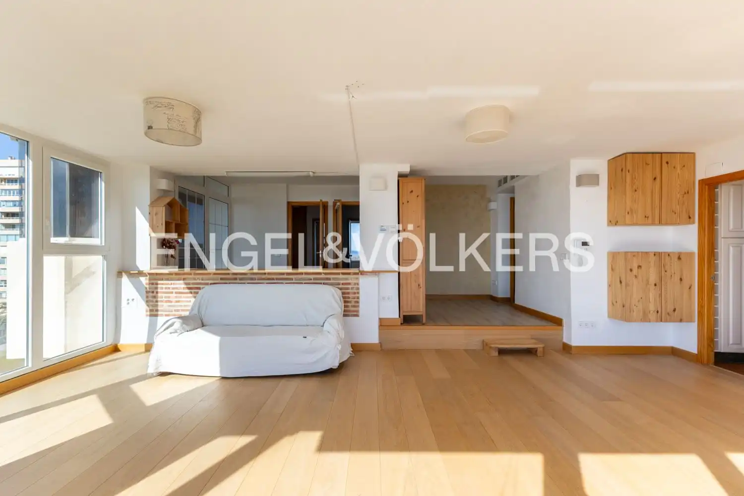 Wohnzimmer von Wohnung zum Verkauf in Valencia mit Heizung und Schwimmbad