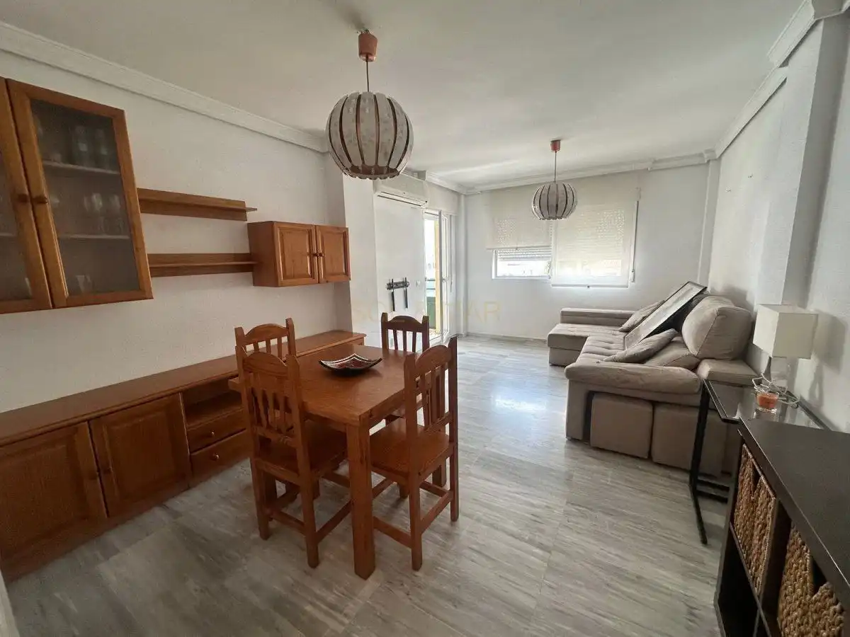 Wohnzimmer von Wohnungen zur Miete in Torremolinos mit Klimaanlage und Terrasse