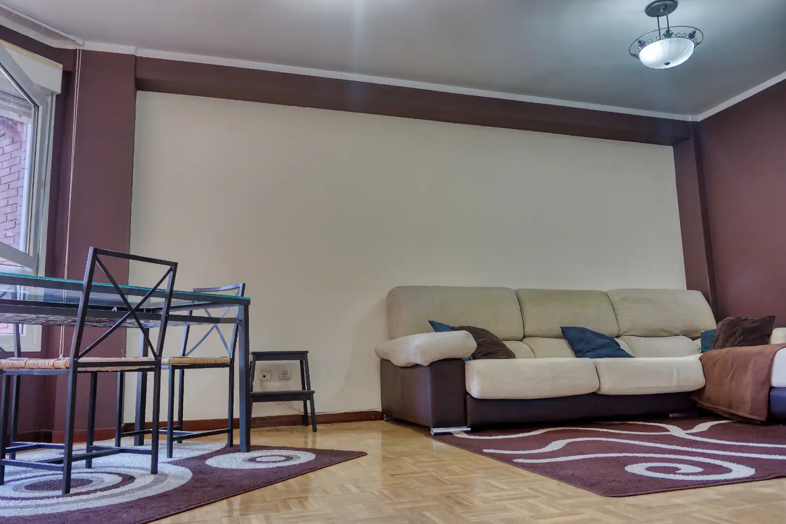 Sala d'estar de Pis en venda en Castrillón amb Calefacció, Jardí privat i Terrassa